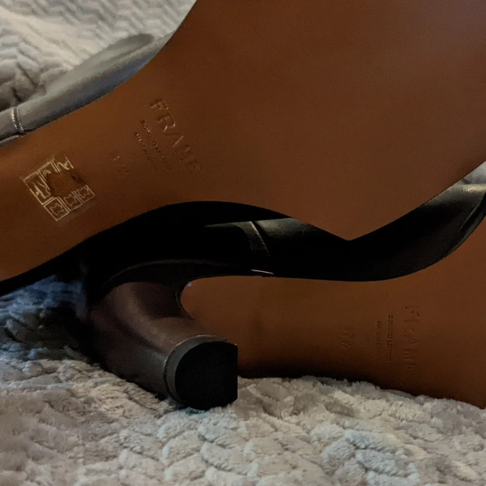 🆕New Frame Ankle Boots Size 37.5 haven't even been tried on! Dark Brown - Picture 11 of 12